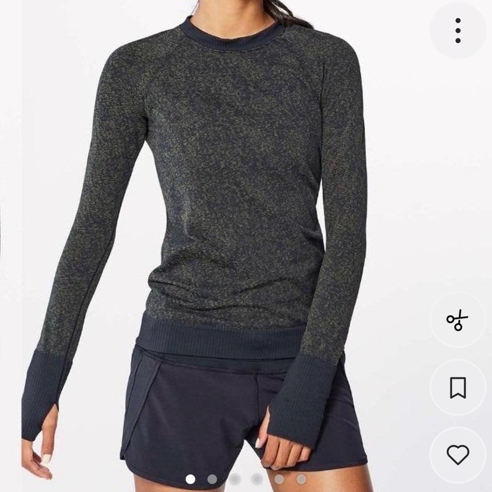 Lululemon Rest Less Pullover Sweater Black
Heathered Armory